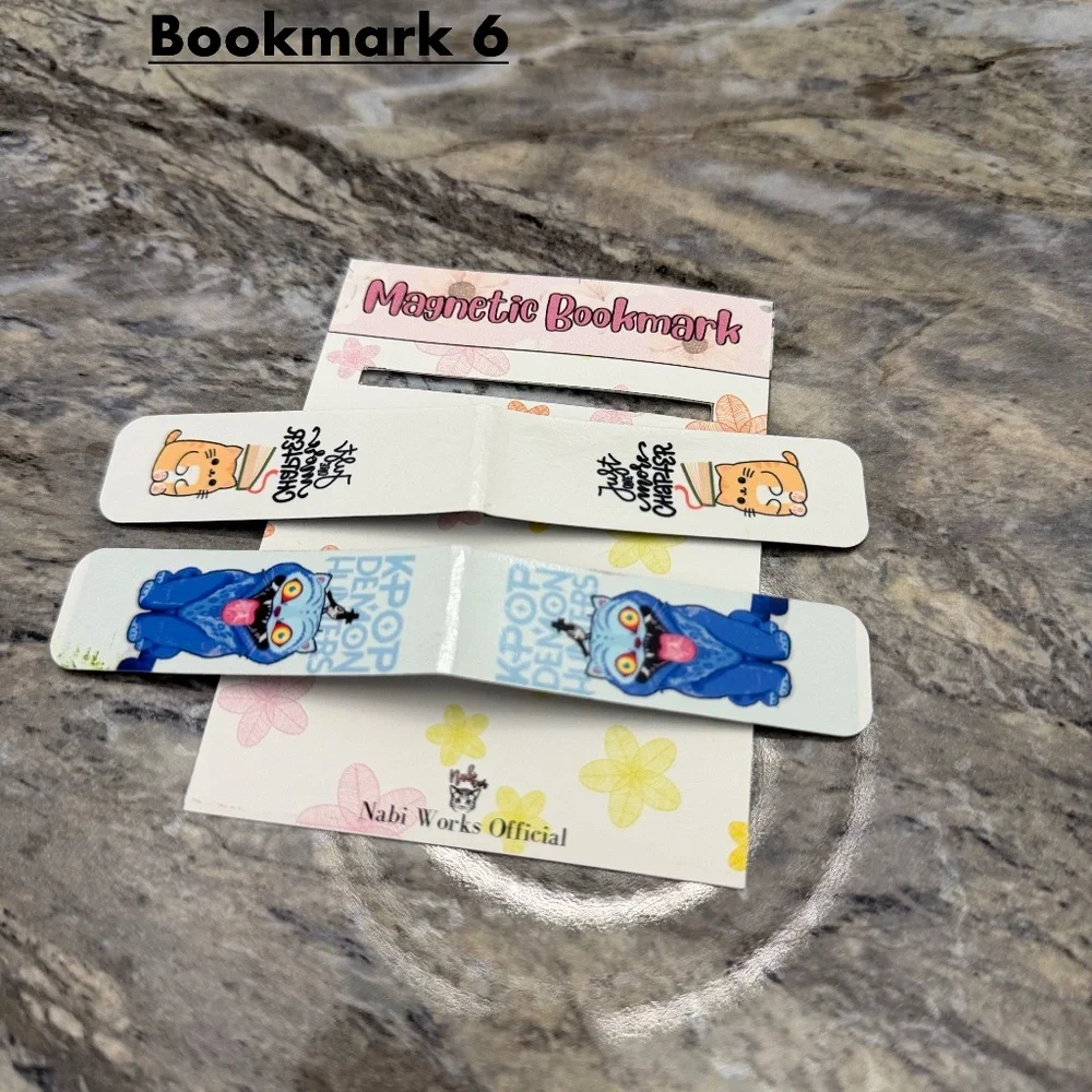 Pack of 2 Magnetic Bookmarks Wedding Souvenir Birthday Giveaways Sublimation Mag